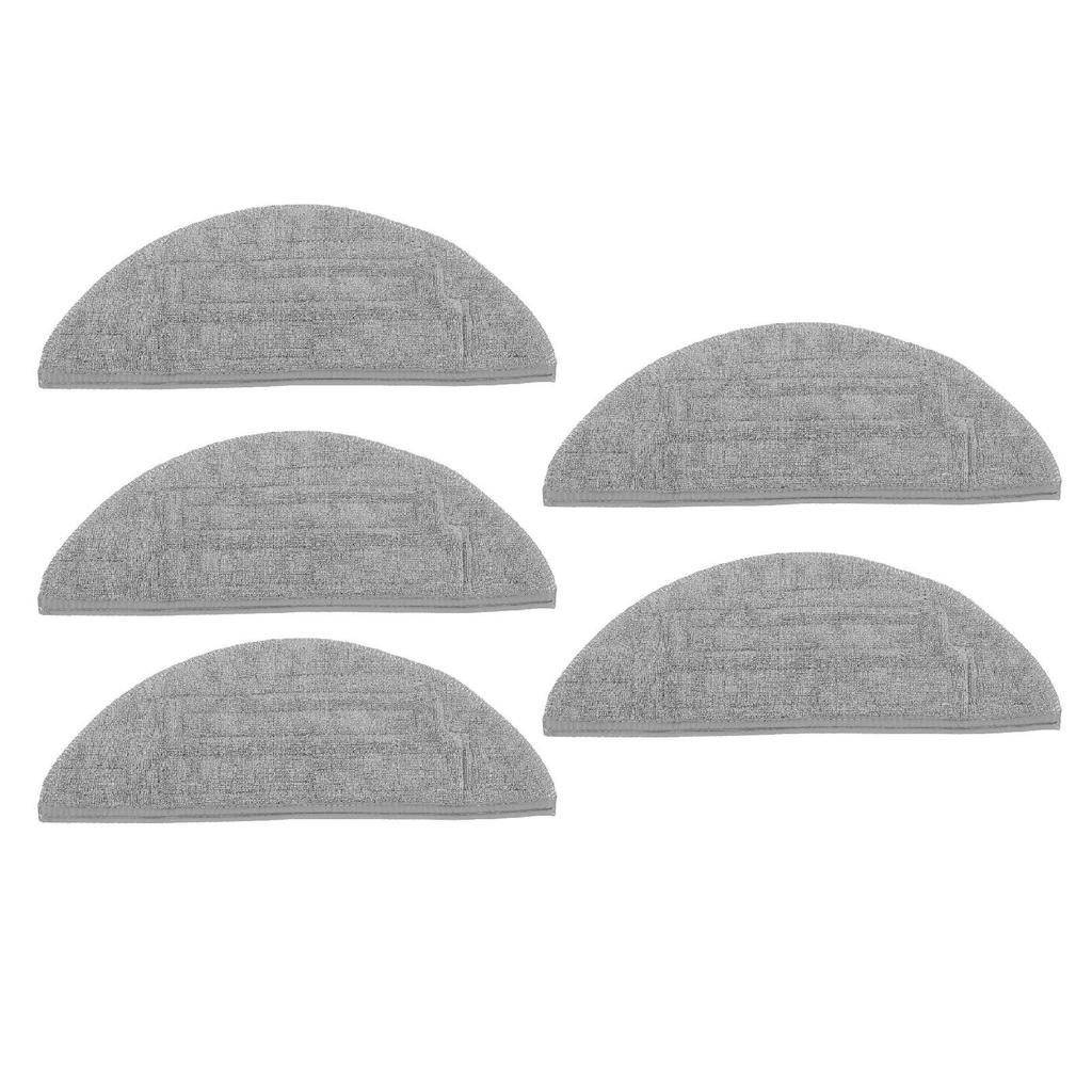 5Pcs Replacement Mop Pads Microfiber Mopping Cloth for Roborock S8 Pro Ultra Robot Vacuum