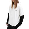 All SS SANCTUM CREW Print T-shirt Black And White Men Women Oversized Street Y2k Casual Short Sleeve Couple Tee Female Male Clothing 