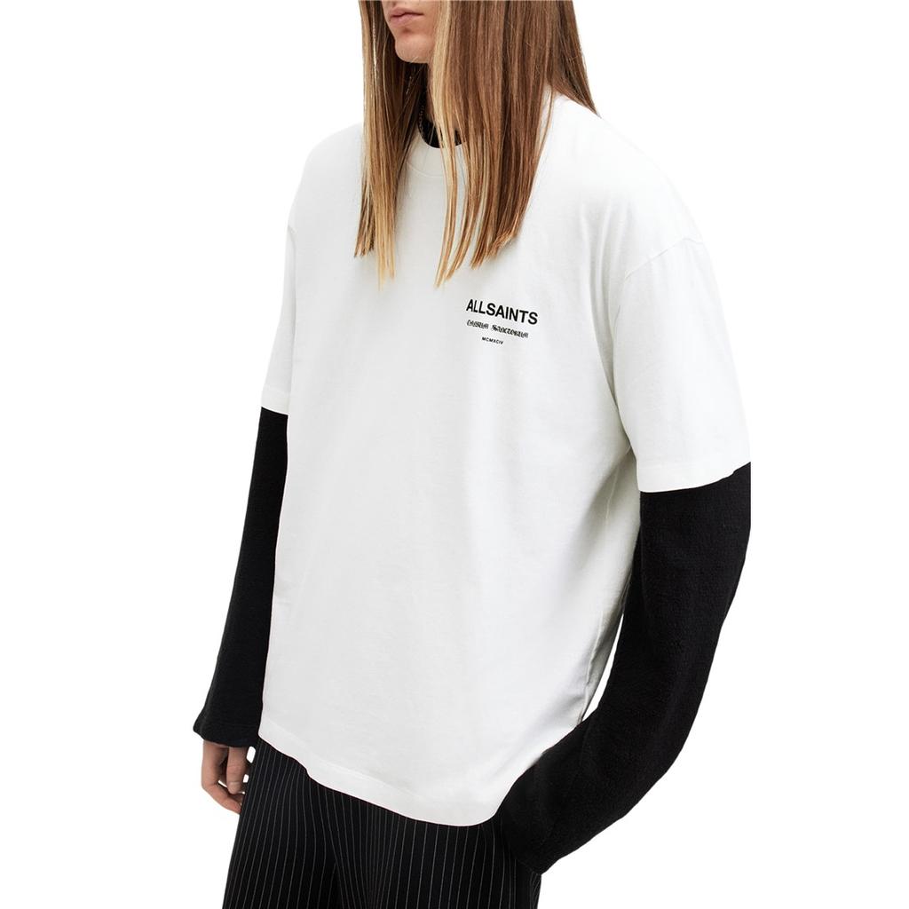 All SS SANCTUM CREW Print T-shirt Black And White Men Women Oversized Street Y2k Casual Short Sleeve Couple Tee Female Male Clothing 