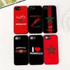 Cover per Telefono con Bandiera del Marocco per Apple iPhone 17 14 15 16 Plus Pro Max 16E ProMax + 16Plus 14+ 16+ Custodia Protettiva