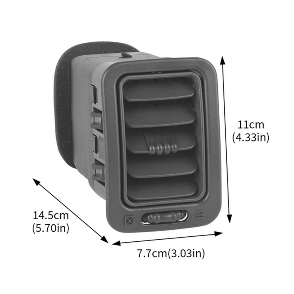 2pcs 15176085 Dark Grey Right Side Air Conditioning Outlet for Chevrolet