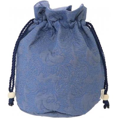 Marushin Drawstring Bag Moomin Moomin Quilted Blue 1425025400 02 Quilted Blue Drawstring Bag