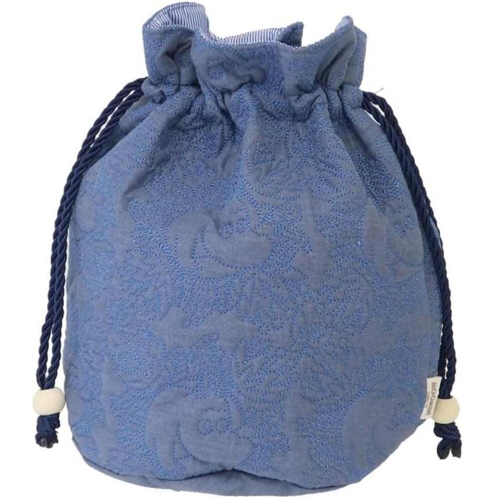 Marushin Мешок на завязках Муми-тролли Муми-тролли Стеганый Синий 1425025400 02 Стеганый Синий Мешок на завязках