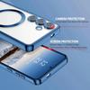 Luxury Plating For Magsafe Magnetic Case For Samsung Galaxy S25 S24 S23 Ultra Plus S 25 FE S25Ultra Silicone Clear Soft Cover