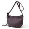Retro Crossbody Shoulder Bag Simple Canvas Bag Women's Pure Cotton Cloth Bag College Student Class Satchel Versatile Cloth Bag Bag