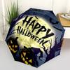 1pc Halloween Night Automatic Opening and Closing Umbrella - Small Umbrella Suitable for Various Occasions, Portable 3-Fold Small Umbrella for Men and