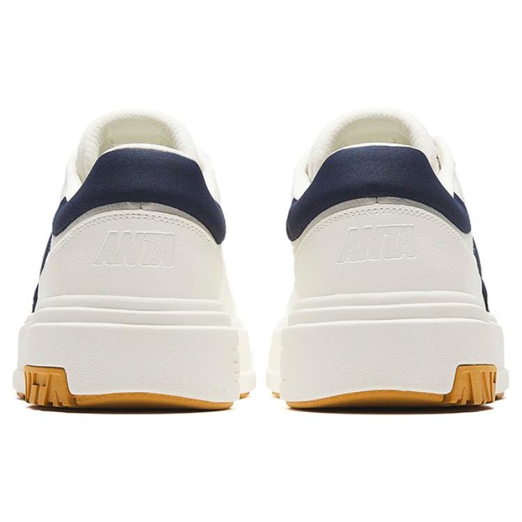 Anta A Thick Sole Low-Top Sneakers Men Sneakers White Blue 112348071-1