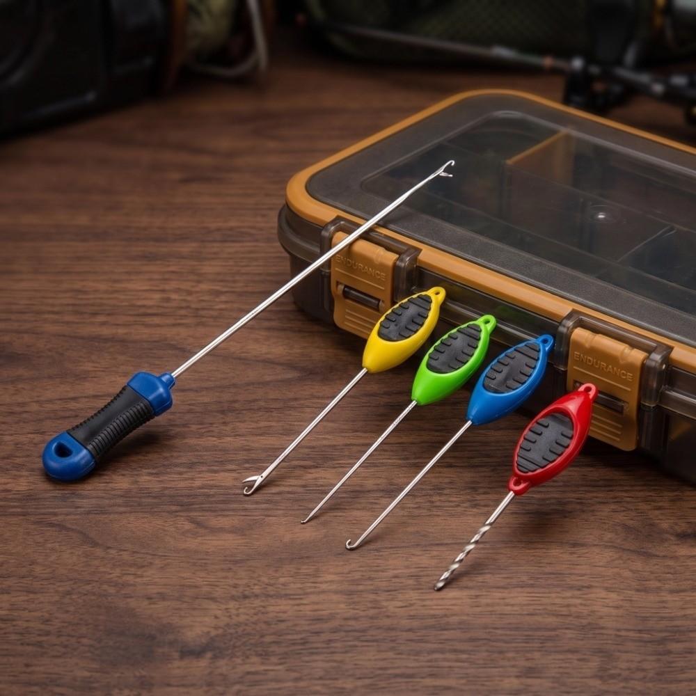 5PCS High Carbon Steel Carp Fishing Needle Easy Use Baiting Needle for Carp Fishing