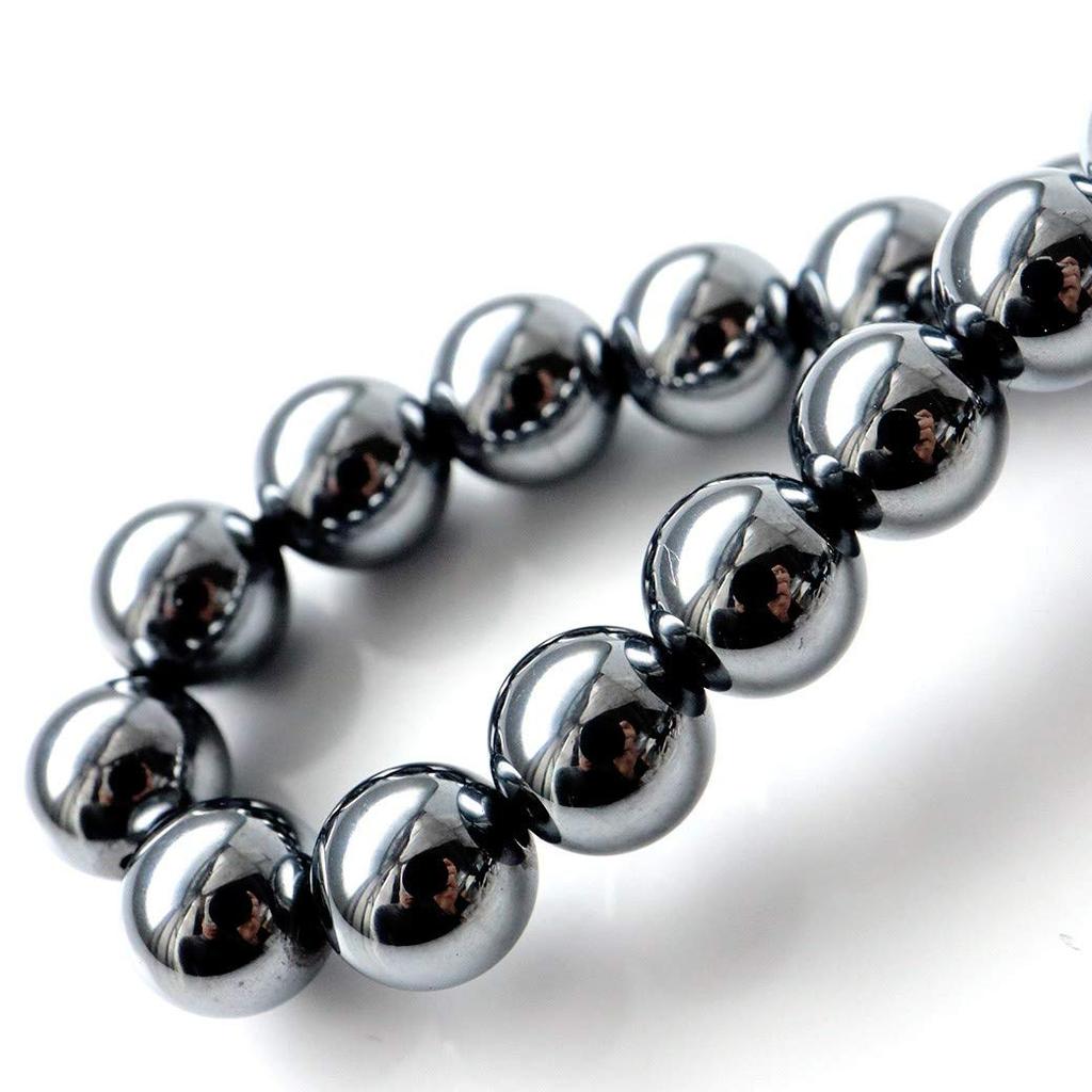 [GOLD STONE] Terahertz Ore Bracelet, 6mm, High Purity, Power Stone, Includes Exclusive Box, Inner Diameter: Approx. 15cm