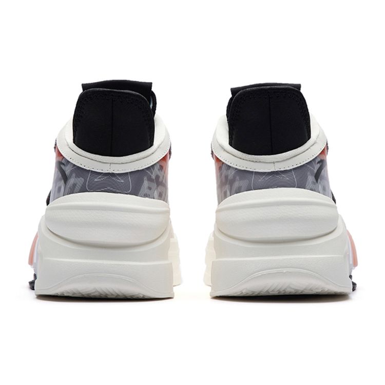 Anta Badass 4 Retro Thick Sole Casual Low Top Sneakers Men Sneakers Mickey-Gray 112238080-3