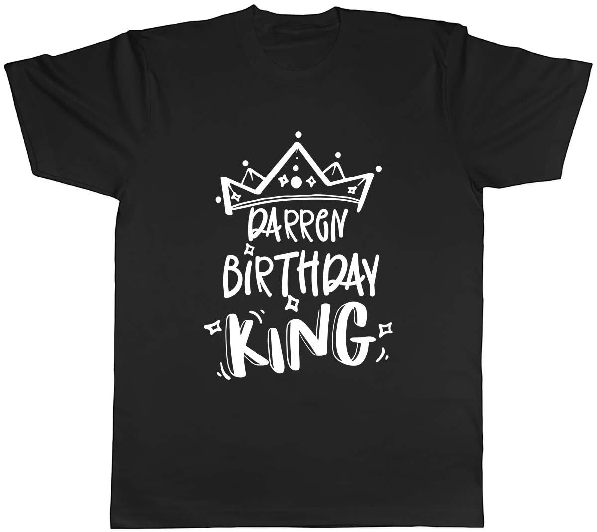 Personalised Birthday King Mens Unisex T-Shirt Tee XXL