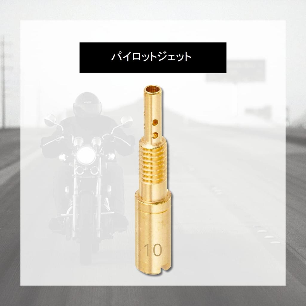 Mikuni Pilot Jet Jetsetmoto 10 Sizes Mikuni TMR/TDMR (28 x 5), Slow Pilot Jet