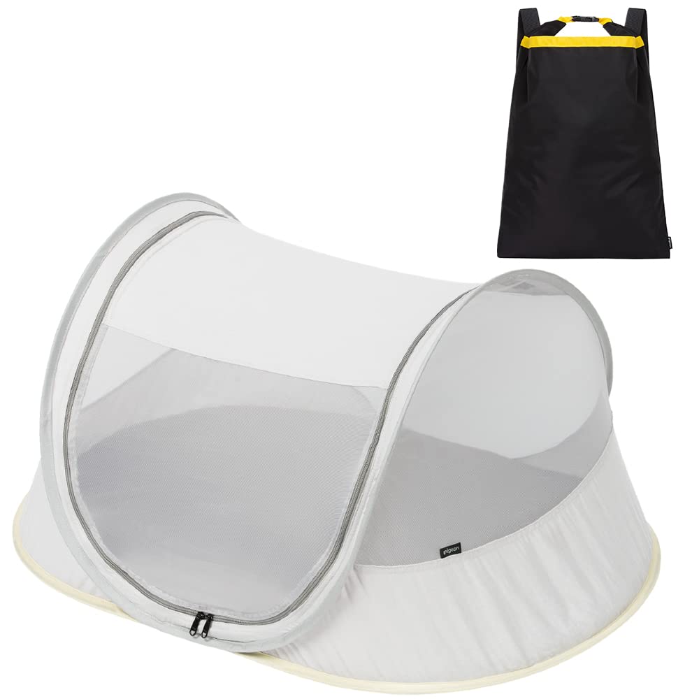 

Pigeon Sonaetta Compact Bed with Antibacterial and Antiviral Storage Bag White Functions, Included, білий