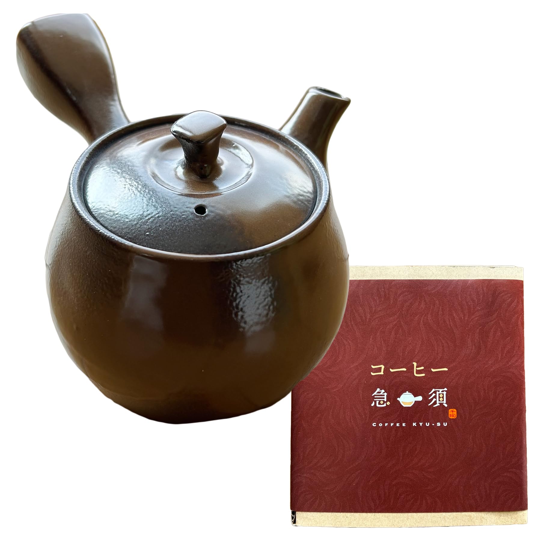 

Чайник кофейный Sento Senga Pottery 32-20, Ёкотэ, Банко Яки, Сделано в Японии, Легкий