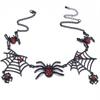 Set Bijuterii Pânză de Păianjen Punk pentru Petrecerea de Halloween Negru Gotic Insectă Cercei Colier pentru Accesorii DIY pentru Confecționarea Bijuteriilor