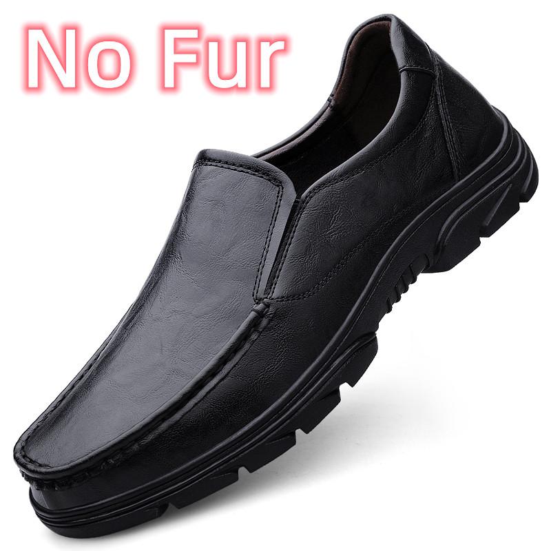Móda Pravá Kůže Řidičské Ležérní Boty Luxusní Pánské Mokasíny Měkké Mokasíny Podzimní Zimní Boty Muž Vysoká Kvalita Pánské Společenské Boty