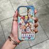 Kuroko Basketball Phone Case For IPhone 17 16 15 11 12 13 14 Pro Max Soft Corrugated Silicone Cover Case