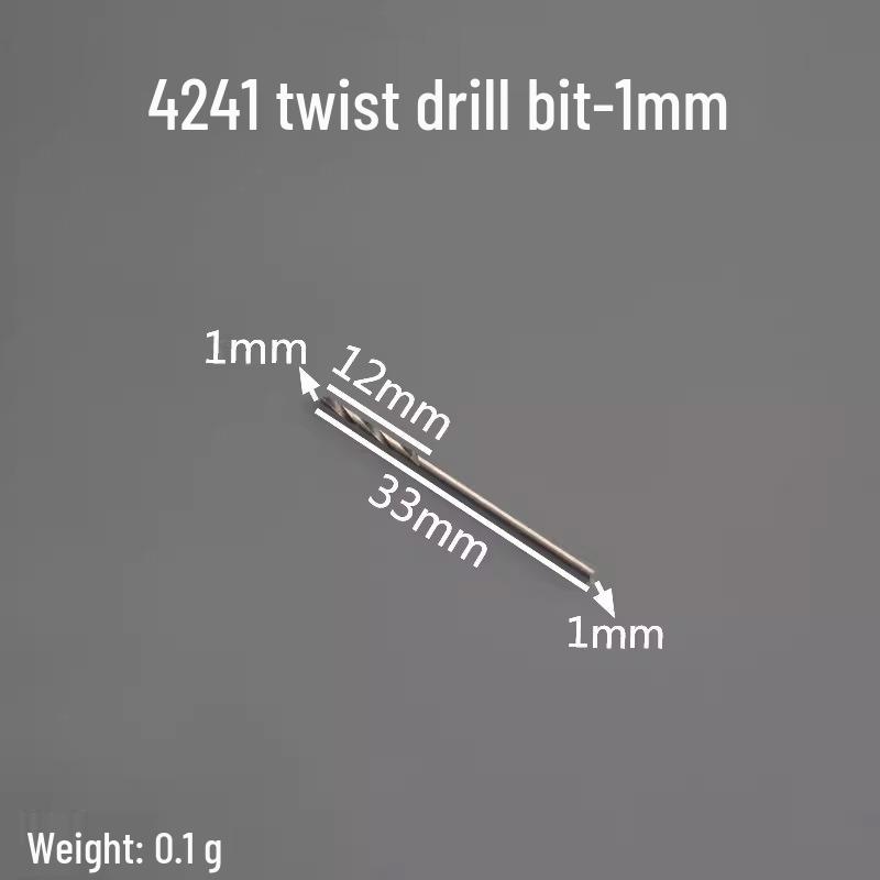

White Steel Twist Drill Bit for Jade, Pearl, Bodhi & Stone - Straight Shank, Small Size, Free Shipping