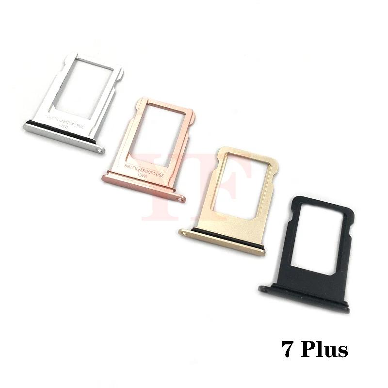 100pcs Sim Tray Holder For Iphone 6 6S 7 8 Plus X XS Max 11 12 Pro Mini SIM Card Tray Slot Holder Adapter Socket Repair Parts