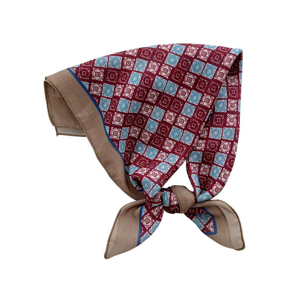 Small square scarf, silk scarf, women's bag head, sunscreen, matching shirt, neck protector, neck scarf, multi-functional tie, headband, thin scarf.