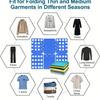 PP Plastic Clothes Folding Board Quick T-Shirt Folding Tool Lazy People Helper Home Travel Shirt Storage Organizer Accessory