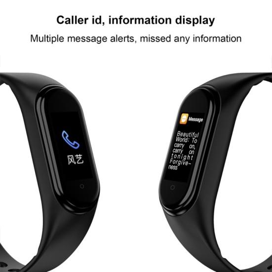 M4-WK Sleep Heart Rate Monitoring Step Counter Bluetooth-compatible Sport Smart Bracelet