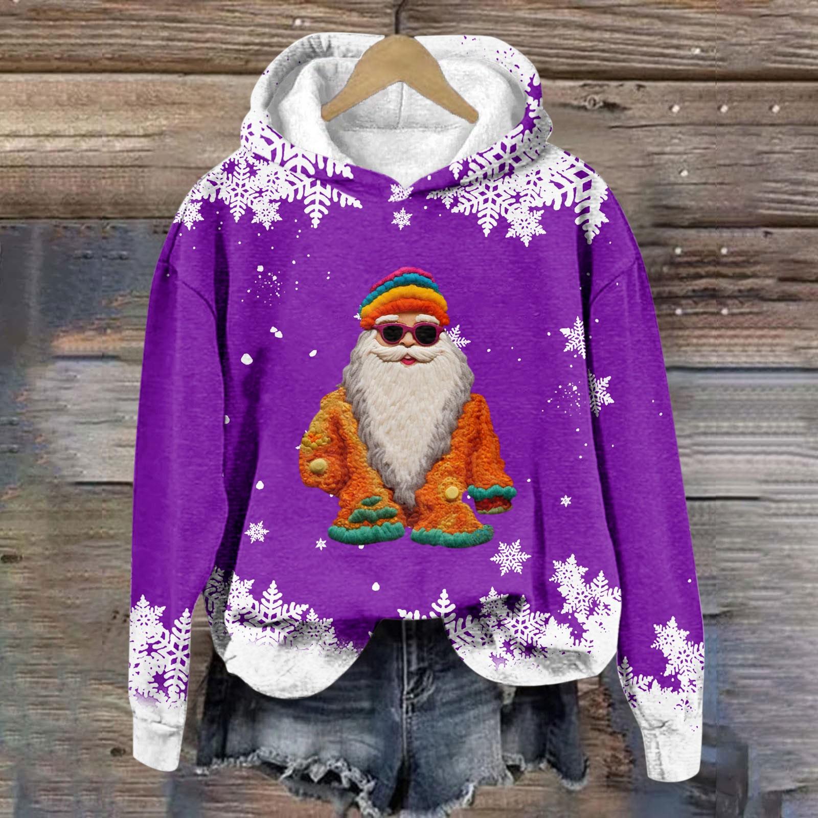 

Женские толстовки с длинным рукавом, толстовки, одежда для девочек-подростков, повседневные свитера, пуловеры, модные повседневные универсальные повседневные толстовки, топы XXXL фиолетовый