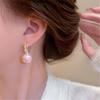 Elegant Freshwater Pearls Earrings for Women Craft In Sturdy Copper Materials Comfortable Designs for Any Occasion
