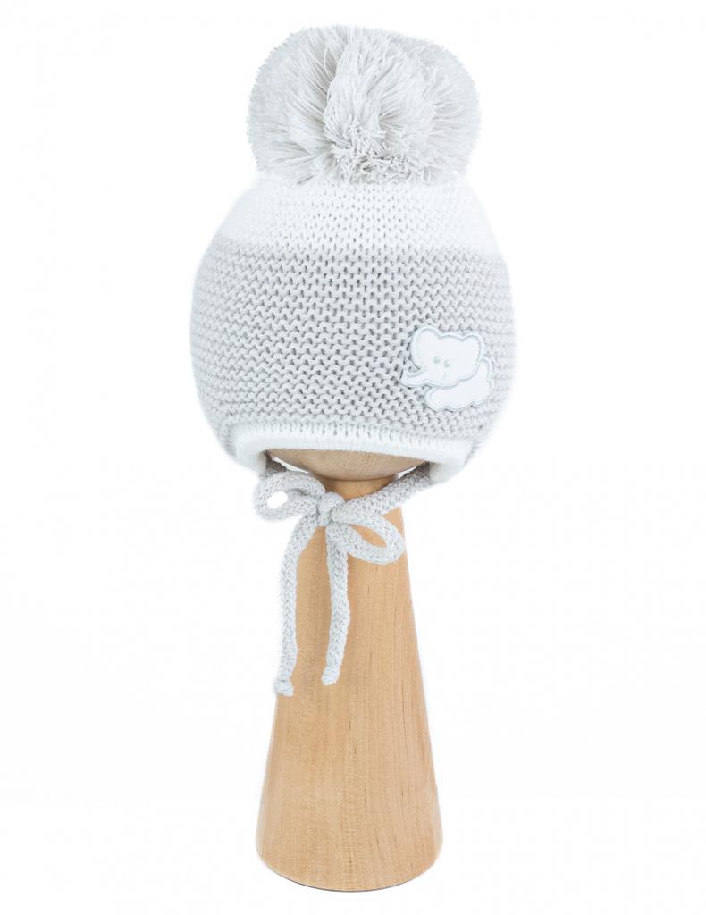 Baby hat with scarf, lined with cotton,