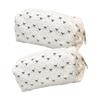 Black Bows Pencil Case Large Capacity School Supplies Polyester Fabric Bag For Stationery Storage
