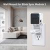 Wall Mount for Blink Sync Module 2 with Short Cable - Save Space - No Messy Wires - Easy Move Mount Bracket Holder for Blink Outdoor Indoor Security