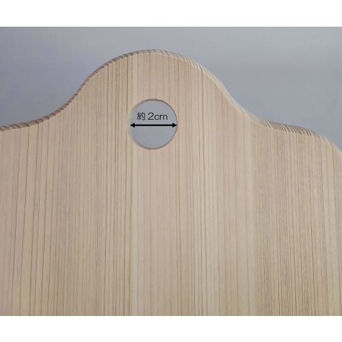 Umezawa Hinoki Cooking Board, Small, Square, Made in Japan, 323040, Natural