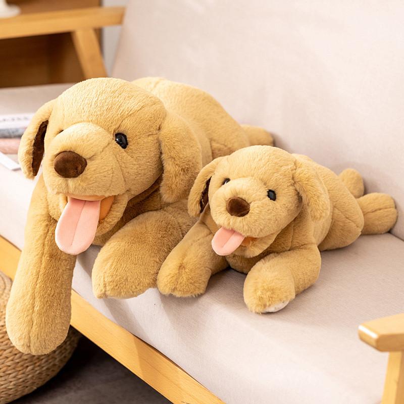 Soft And Cuddly Labrador Dog Plush Toy Realistic Stuffed Animal Pillow For Kids