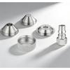 5 PCS Texture Sprayer Orifice Tip Set Wall Texturing Drywall Wall Painting Sprayer Tips Stainless Steel Tool Parts