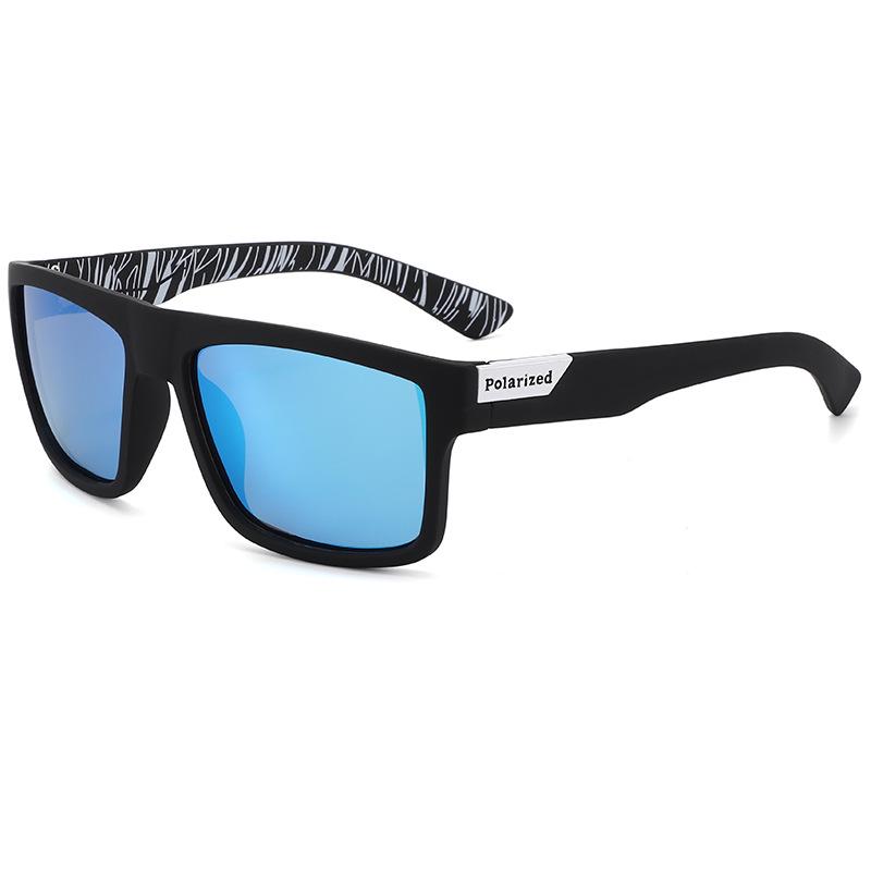 Men's Large Frame UV Protection Cycling and Driving Photochromic Polarized Sunglasses