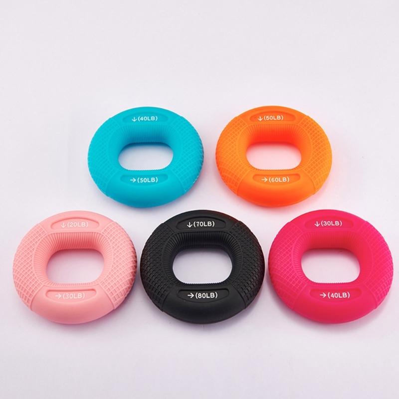 Silicone Hand Strengthener Grip Ring Finger Strength Training Expander