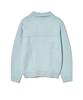 Physical Department Apple Label Knit Trucker Jacket_Blue