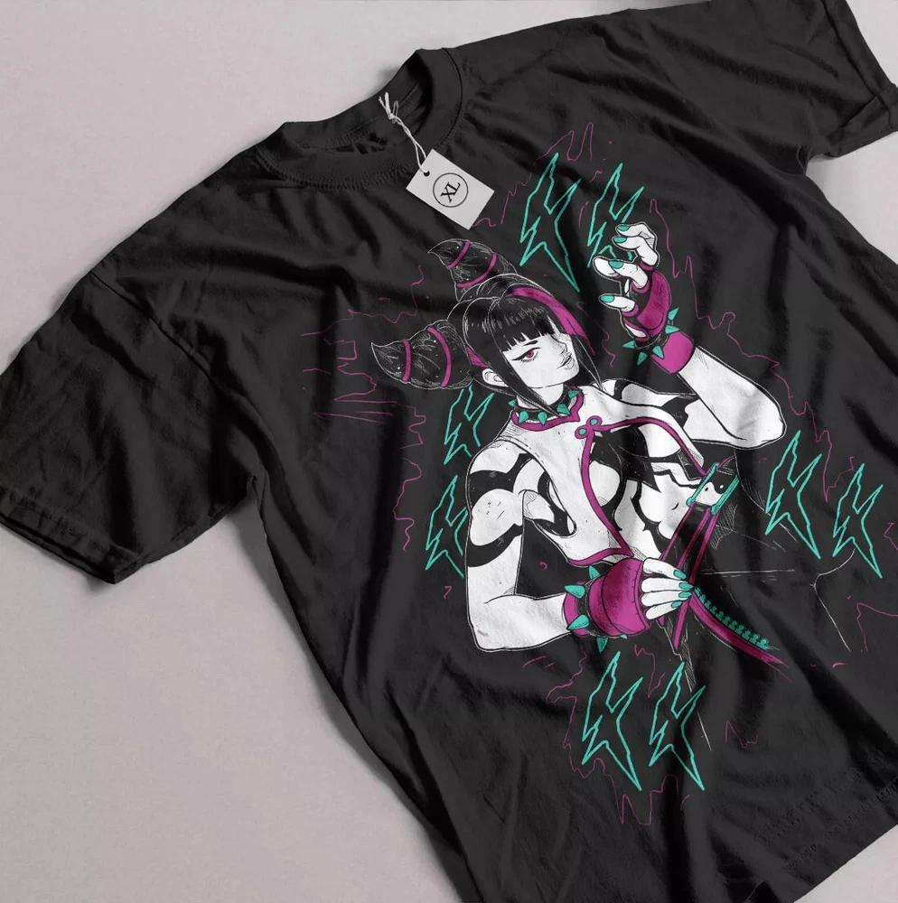 Juri Essential Tshirt Street Fighter Anime Exclusive Unisex Tshirt Black S