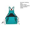 Gardening Apron Large Deep Pouch Fruit Picking Apron Easy Access Snap Design Work Apron for Home Garden