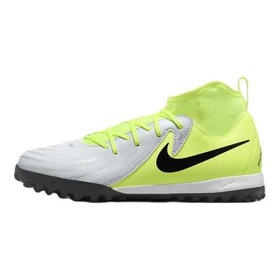 Jr. Phantom Luna 2 Academy Comfortable Shock Absorbing Durable Mid-Top Kids Soccer Shoes Kids Soccer Shoes White Green FJ2610-003