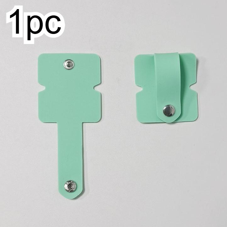 

1pc Headphone cable organizer, Silicone cable embedding device with buckle, winding device, desktop data cable storage zip tie