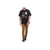 Vans Black Geometric Print Crew Neck Short Sleeve T-Shirt VN0009ZVBLK