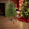 Lurrose Foldable Iron Christmas Tree Christmas Tree Artificial Tree Stand, Accessory, Stand, 35cm/45cm