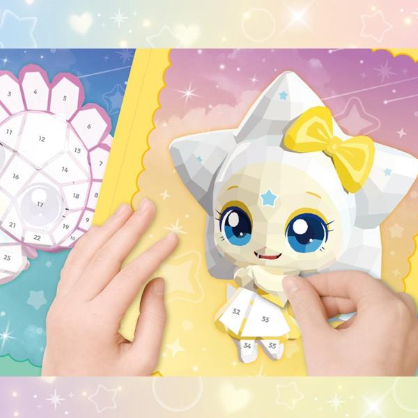 Tillverkad i Korea - Fånga! Tonårs klistermärken målarbok (3 alternativ)