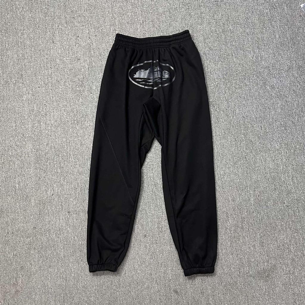 Alcatraz Ship Black Print Hip Hop Hoodie & Seven-Color Sweatpants Set