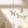 7Pcs Coloured Crystal Suncatcher Hanging Light Collection Pendant Wind Chime  Landscape