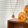 Christmas Eve Non-Fading Best Friends Couple Sister Necklace - Versatile Cute Clavicle Chain