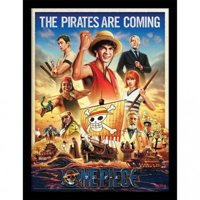 One Piece Live Action zarámovaný plakát