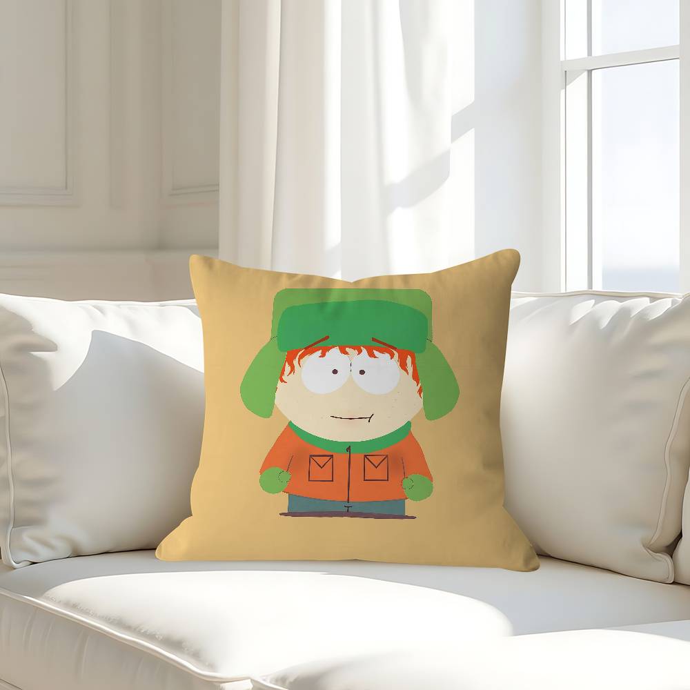 South Park K-Kyle Broflovski Kissenbezug Abnehmbarer Waschbarer Kissenbezug – Ganzjährig Weiches Leinen