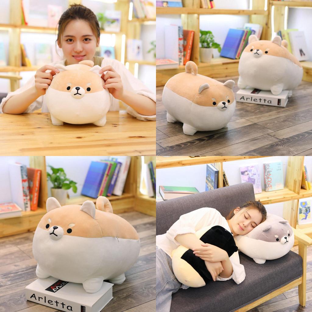Adorable Shiba Inu Dog Plush Toy With Soft Corgi Chai Design Perfect For Kids